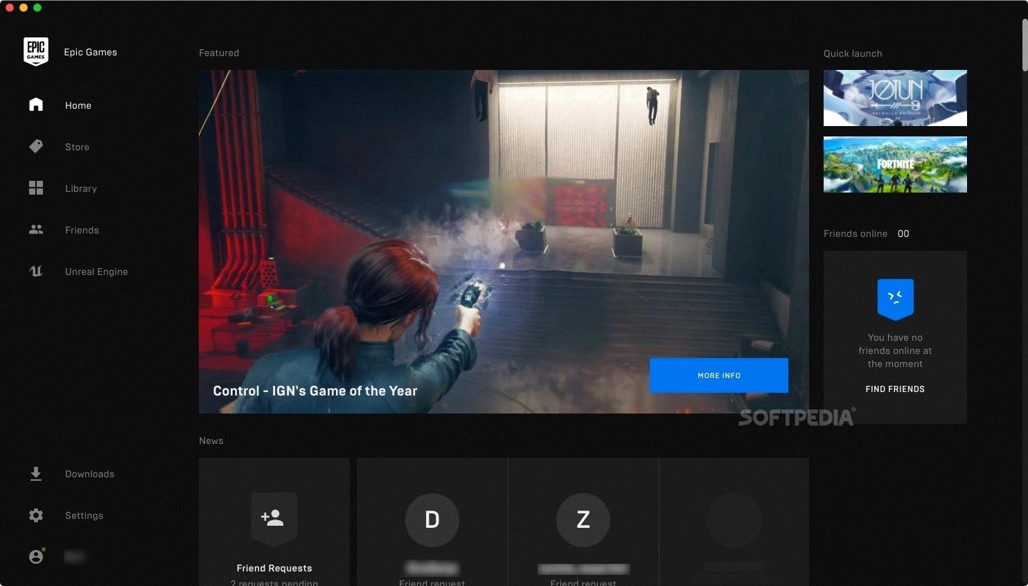 epic games for mac