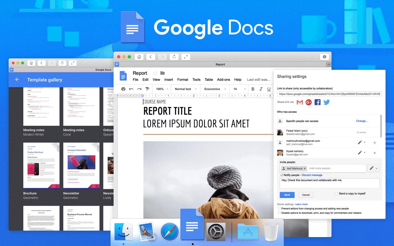 google docs for mac