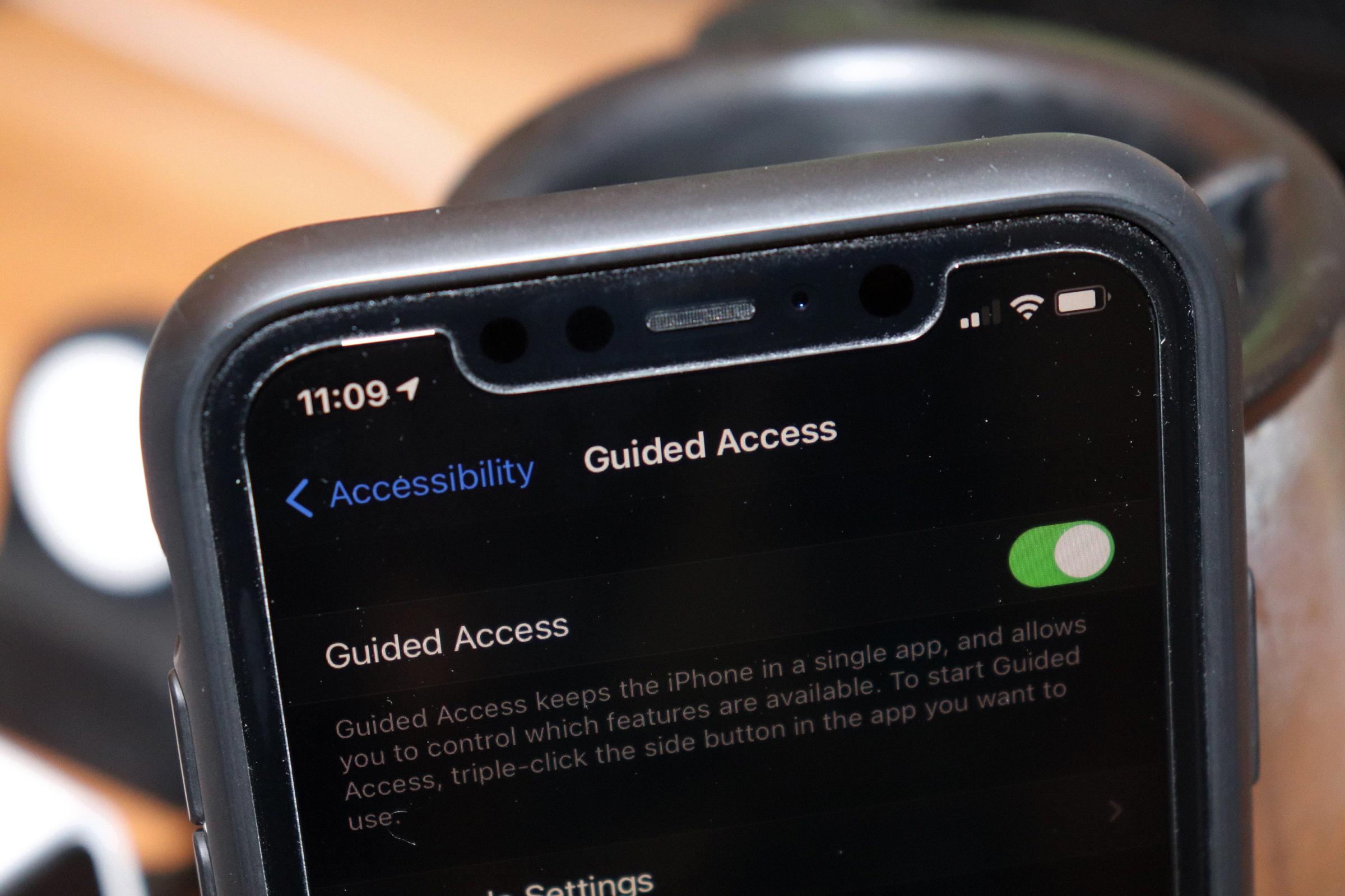 guided access iphone 11
