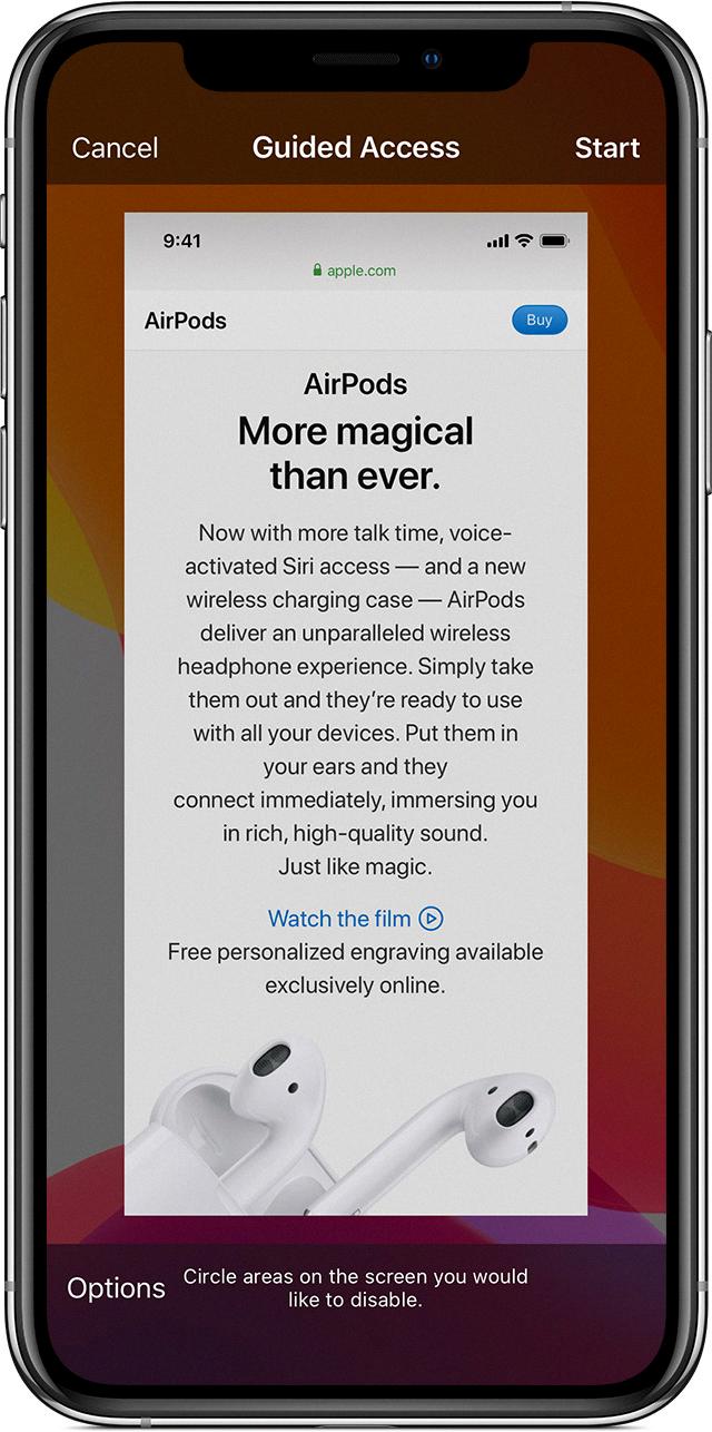 guided access iphone 11