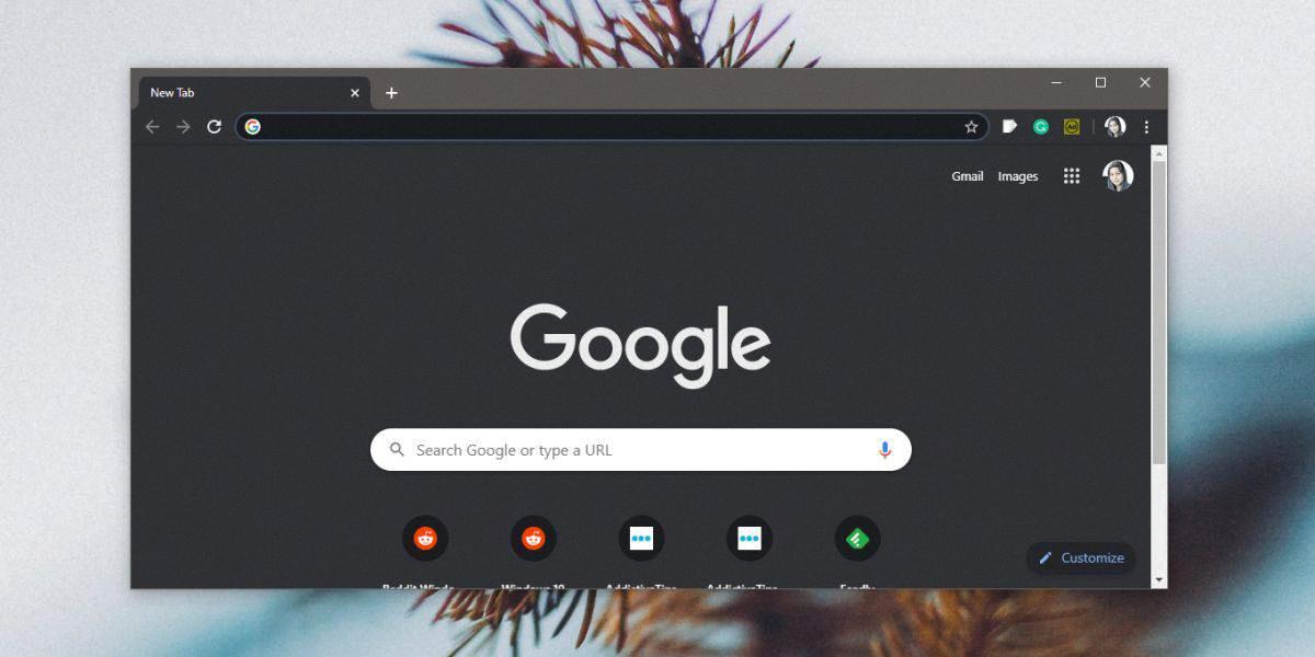 hide bookmarks bar