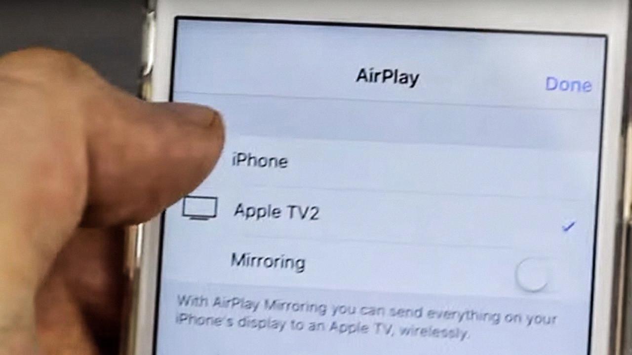 how to airplay from iphone to mac