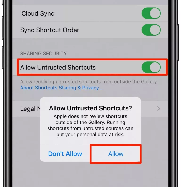 How to Safely Allow Untrusted Shortcuts 17