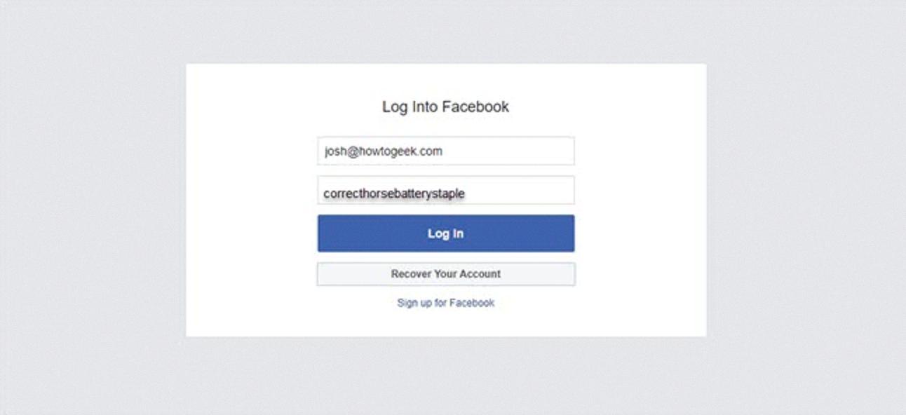 how to change facebook password on iphone
