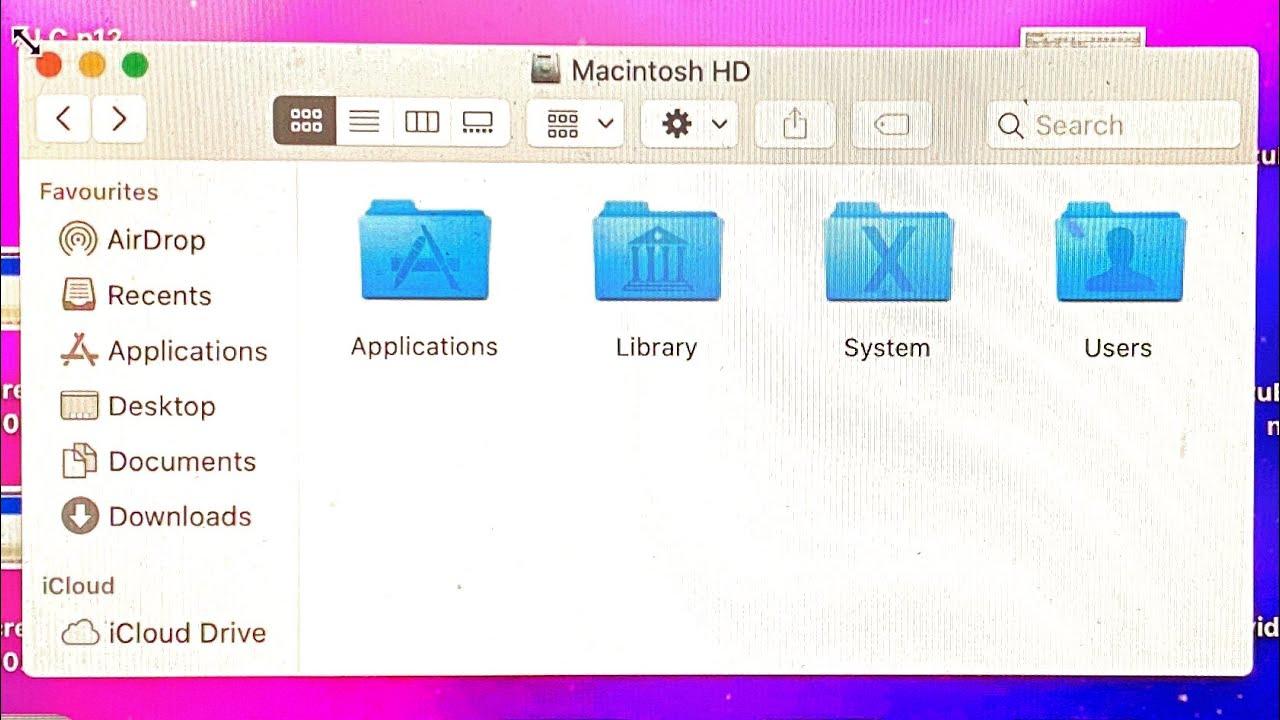 how to create folders on a mac
