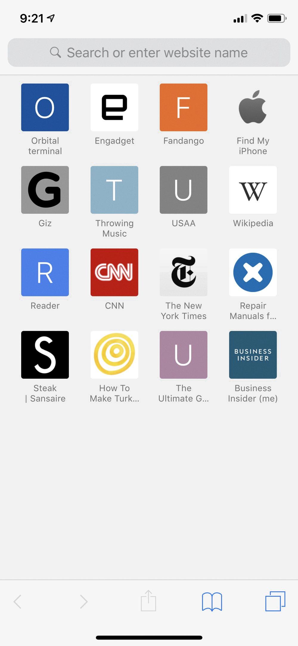 how to delete bookmarks on iphone