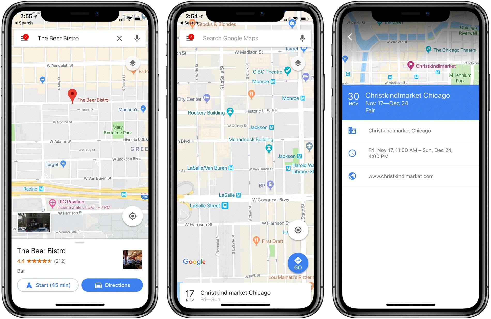 how to delete recent searches on google maps iphone