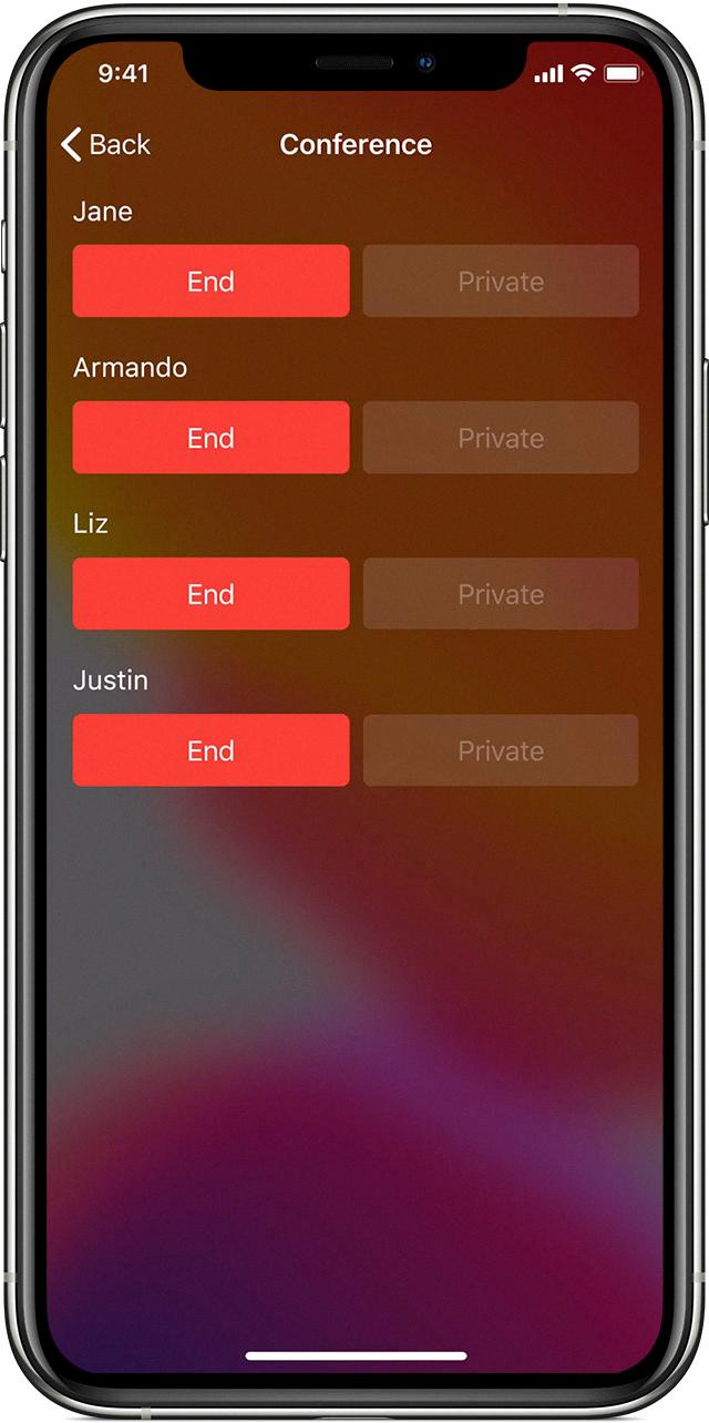 how to do a conference call on iphone