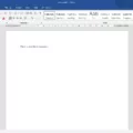 How to Edit a Word Document 1