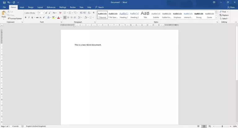 How to Edit a Word Document 3