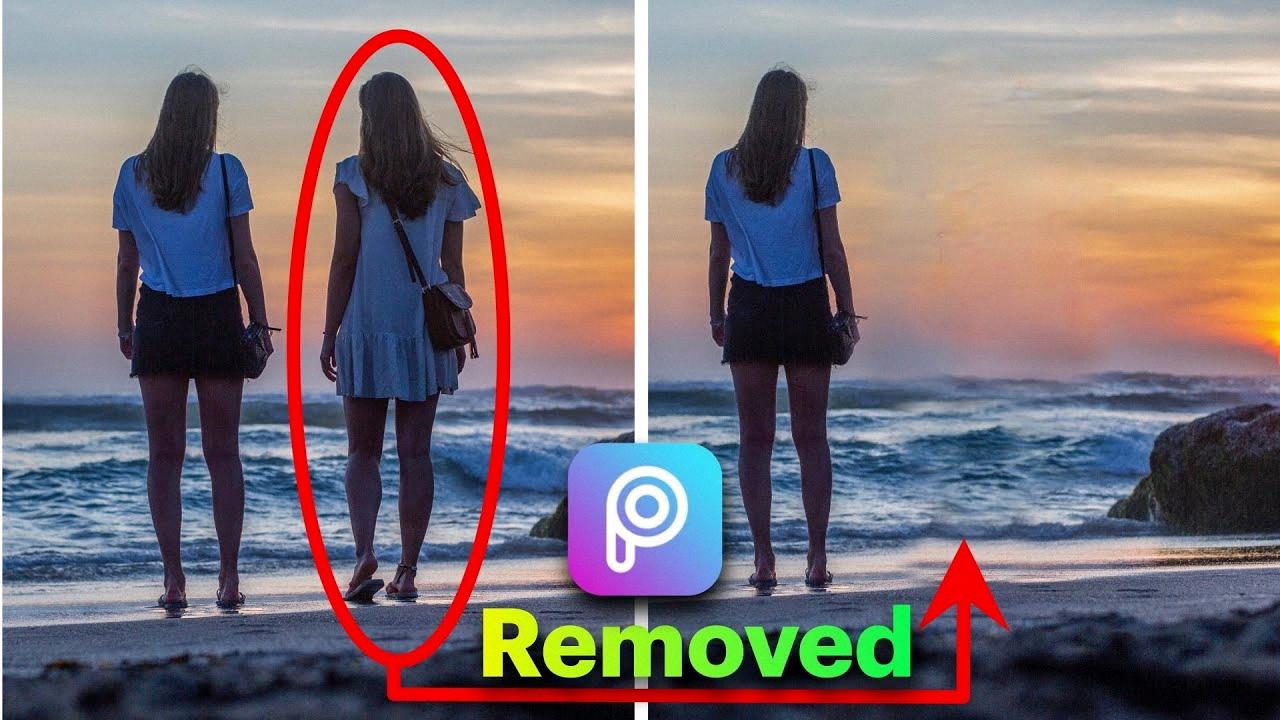 how to erase something from a picture