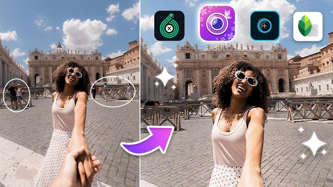 how to erase something from a picture
