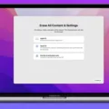 How To Factory Reset Macbook Pro 2020 9