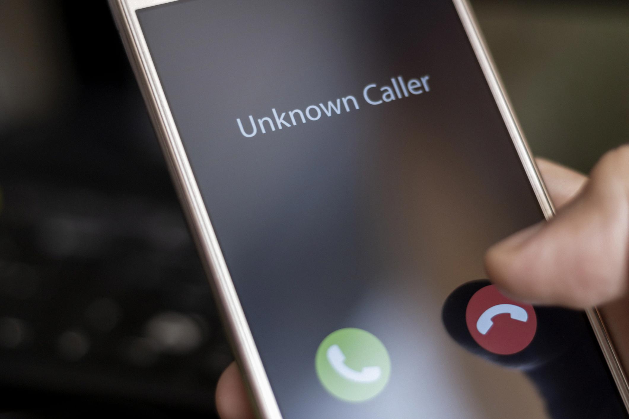 how to find out an unknown caller number