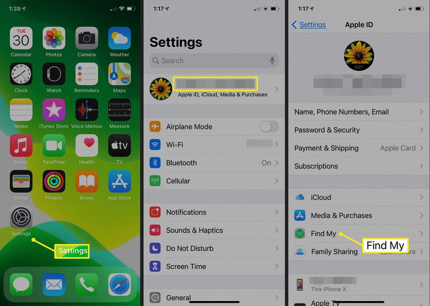 how to freeze location on find my iphone