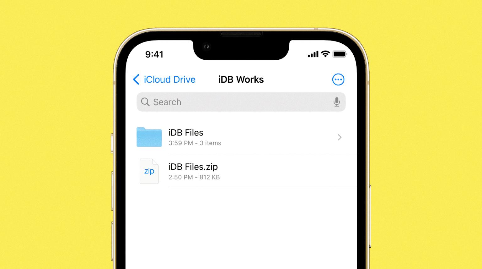 how to open a zip file on iphone