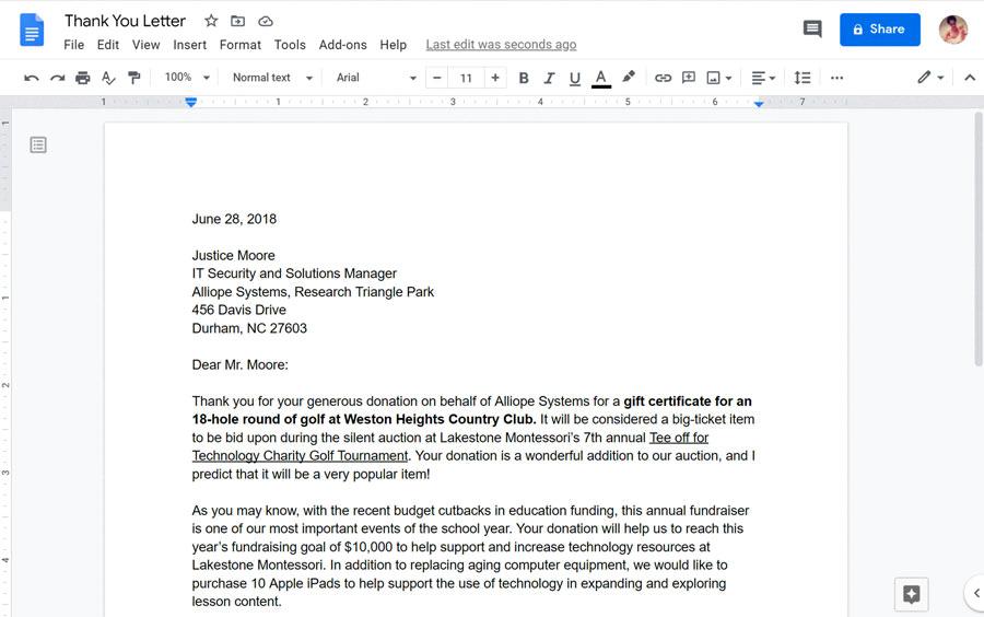 how to print from google docs