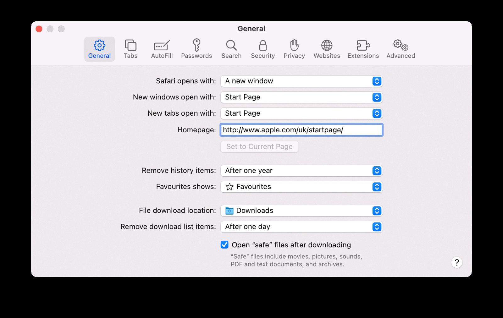 how to remove bing from safari