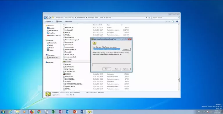 How to Restart Outlook 11