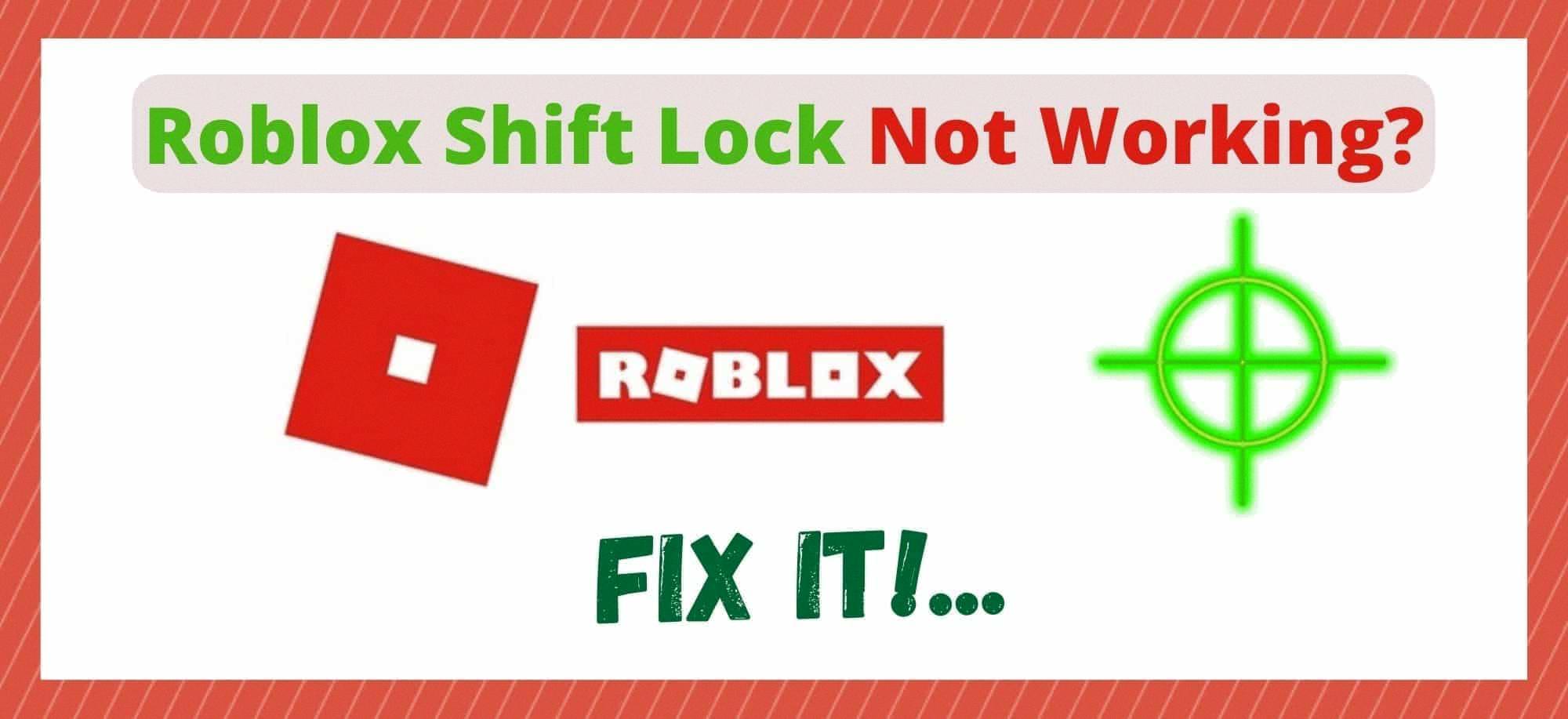 how to shift lock on roblox
