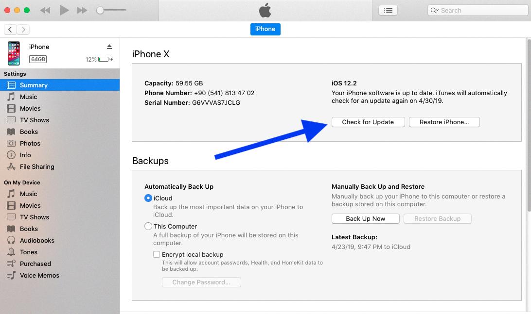 how to update itunes