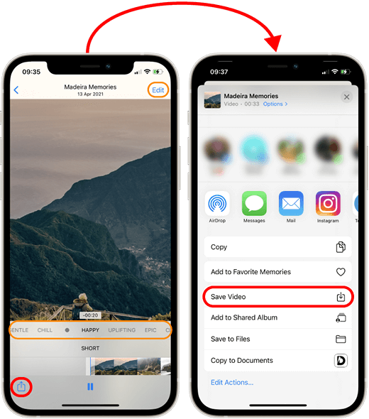 How to Save Your Slideshow on iPhone 13