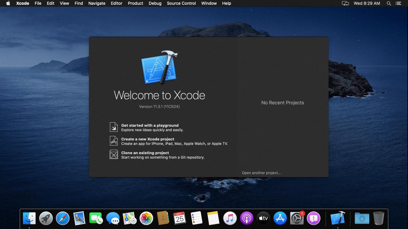 install xcode mac