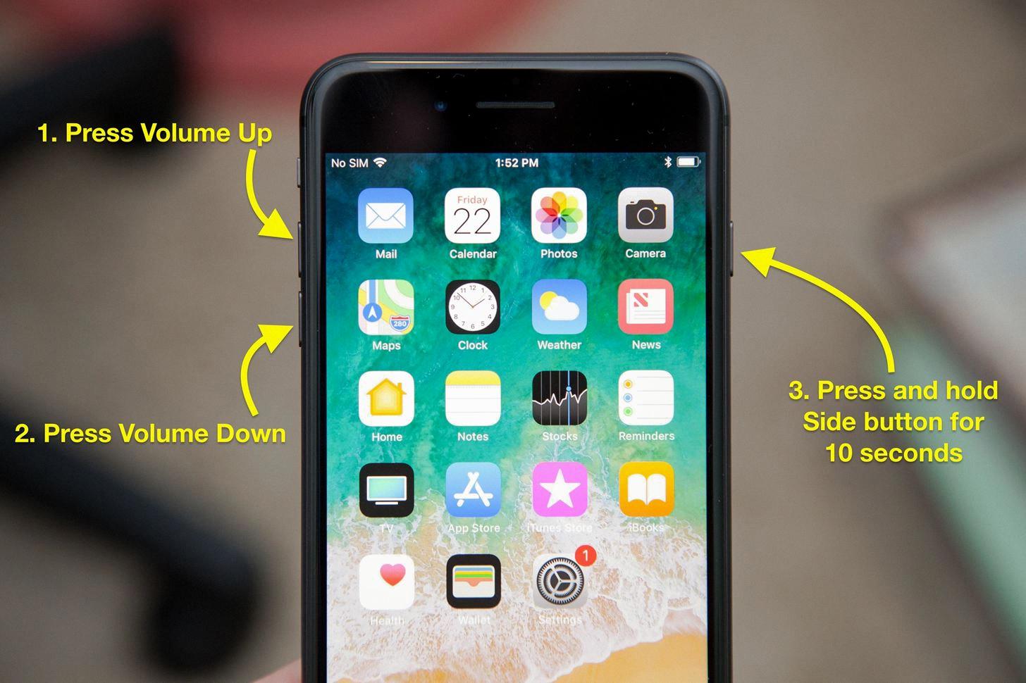how do i put iphone 8 in dfu mode