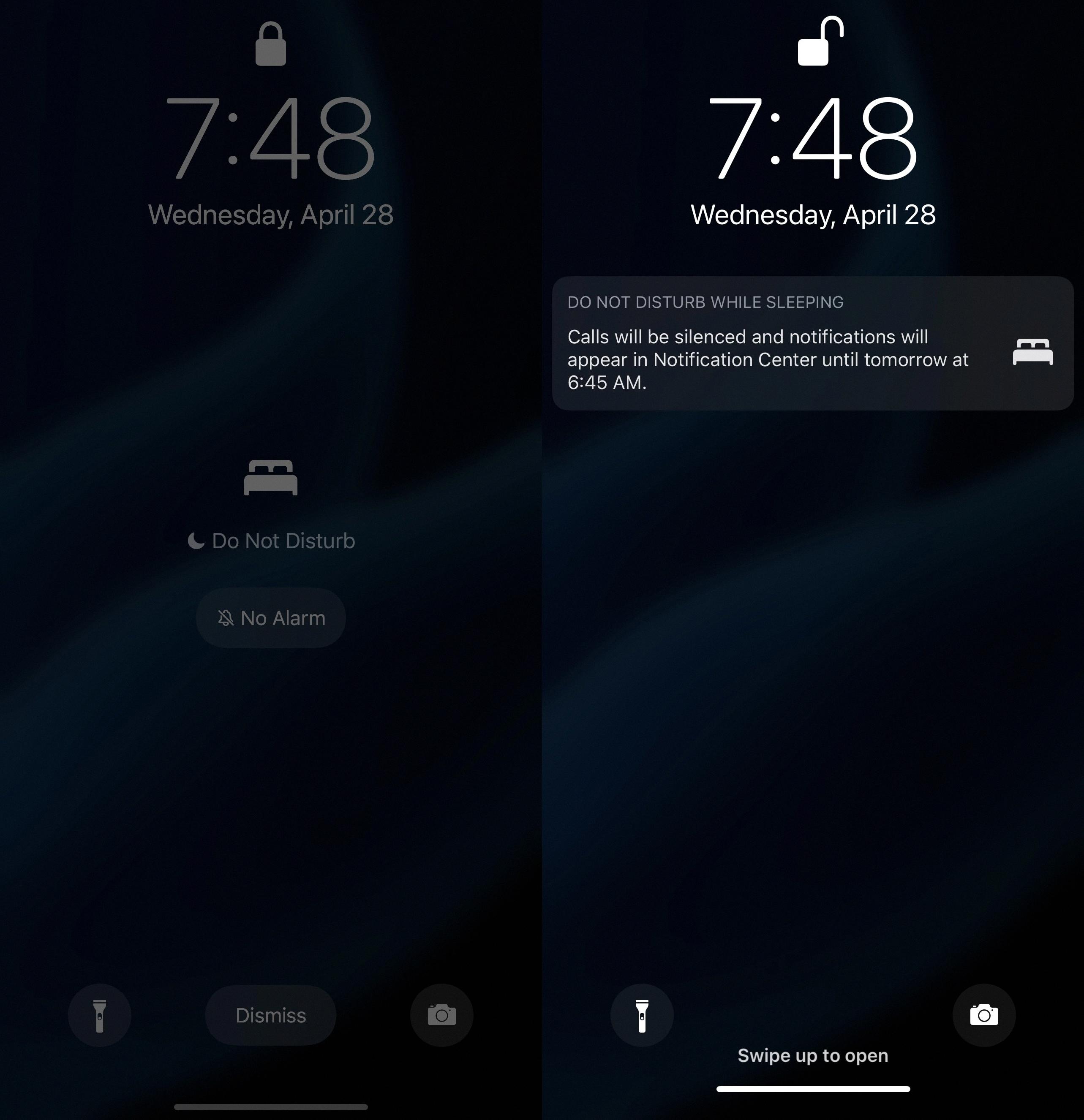 iphone sleep mode