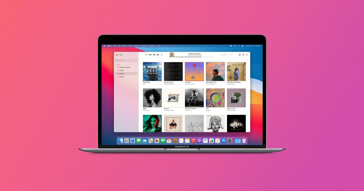 itunes for macbook air