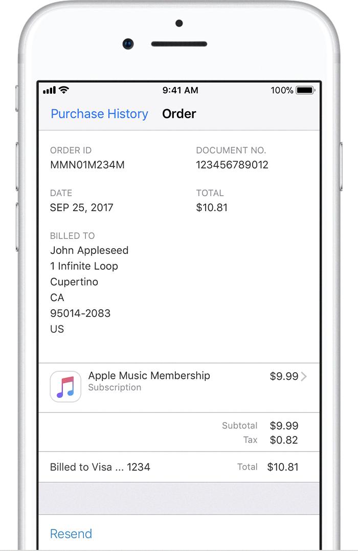 itunes purchases