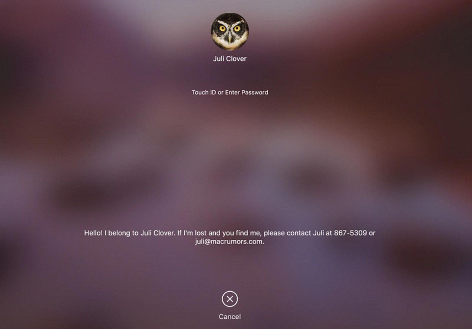 mac how to lock screen