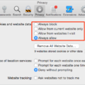 How to Unblock Cookies on Mac 9