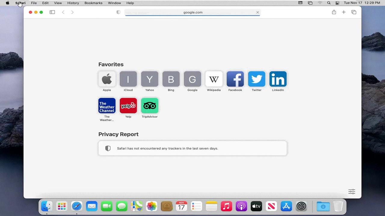make safari home screen