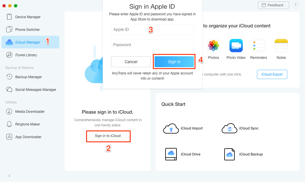 How to Merge Apple IDs Easily 2 How to Merge Apple IDs Easily 1
