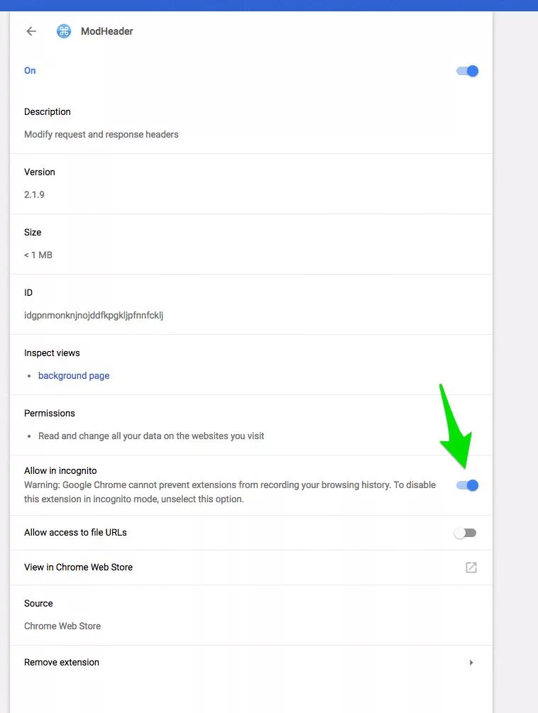 Unlock the Potential of Your Browser with ModHeader Extension 19