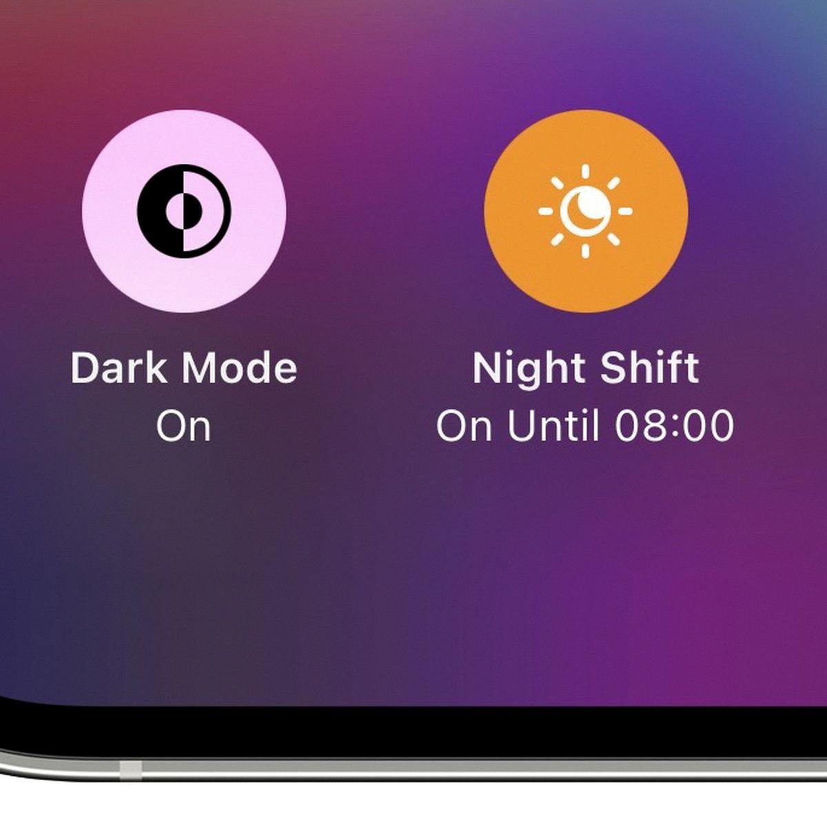 night shift iphone