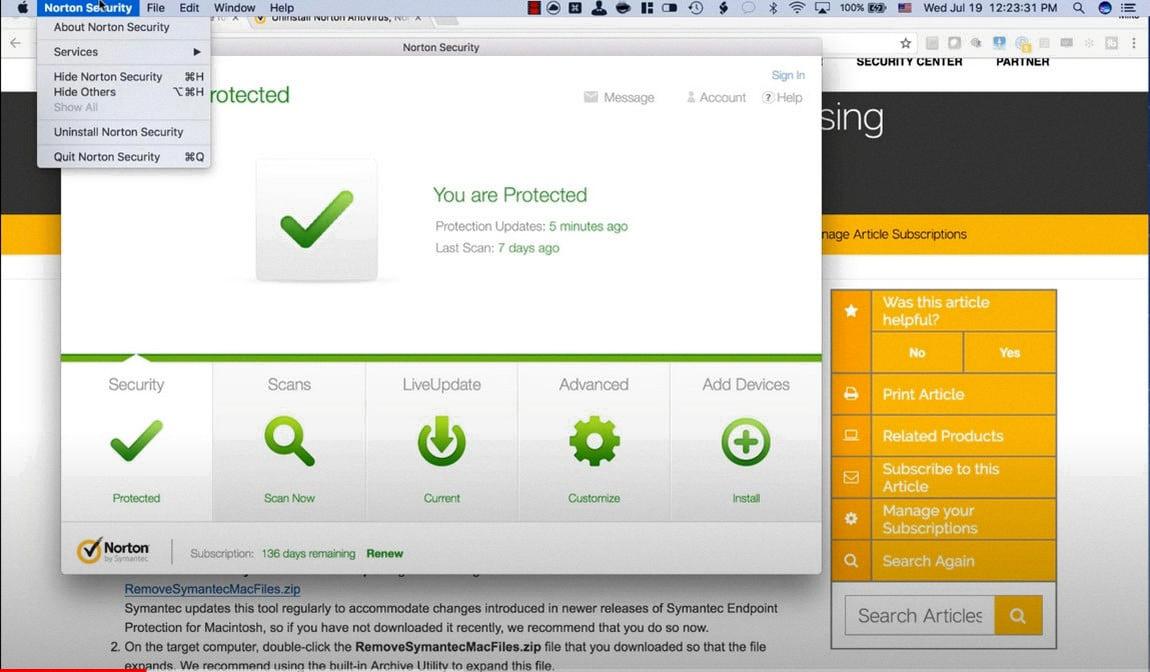 norton for mac