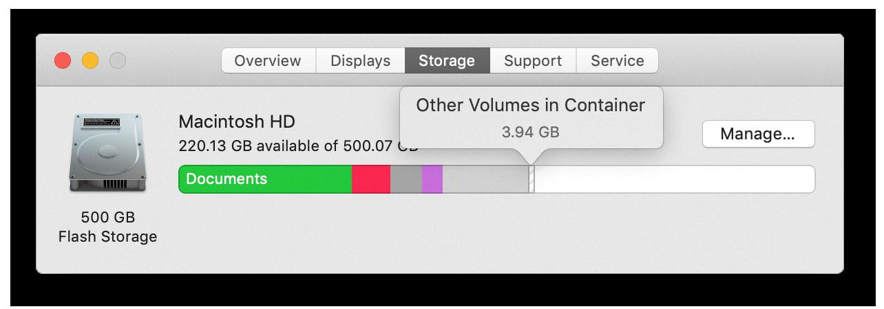 other in macbook storage