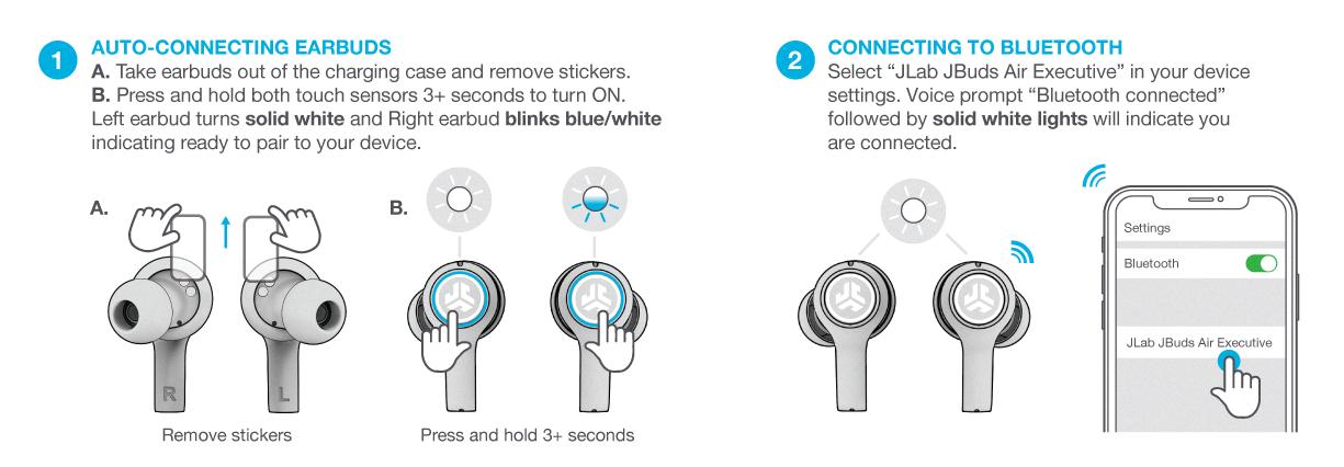 pair jlab earbuds