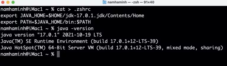 How to Set Java_Home On a Mac 5