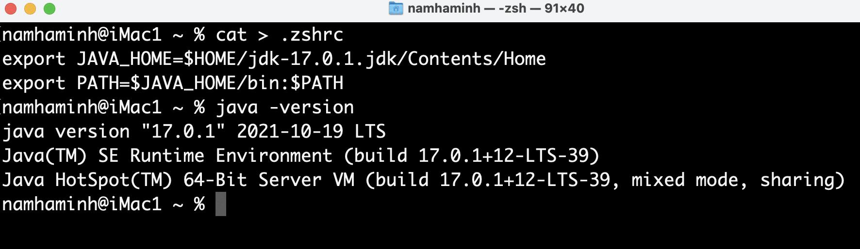 set java_home mac