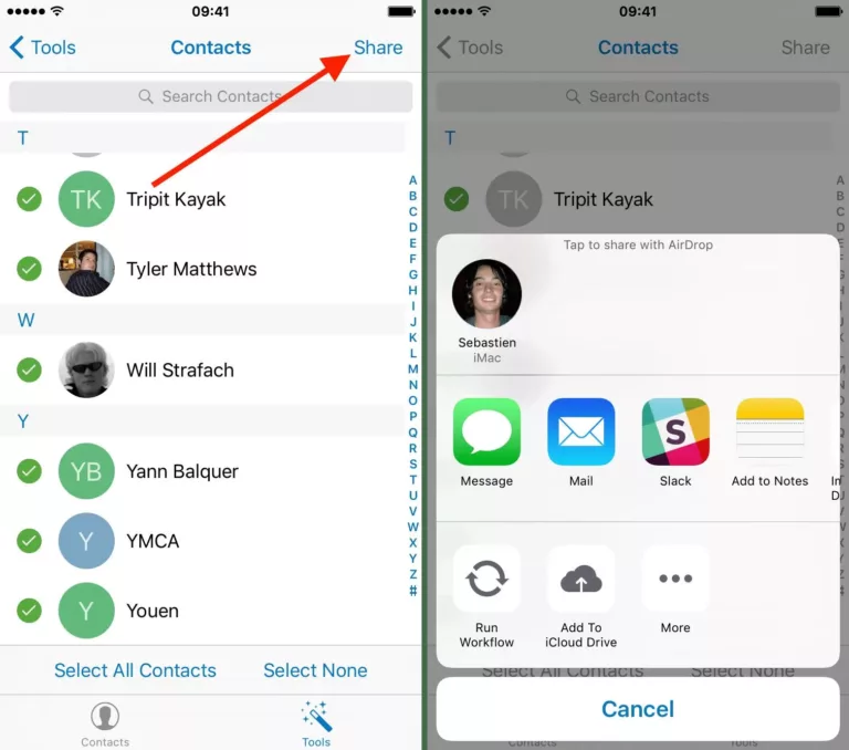 How to Share Contacts on Your iPhone 15