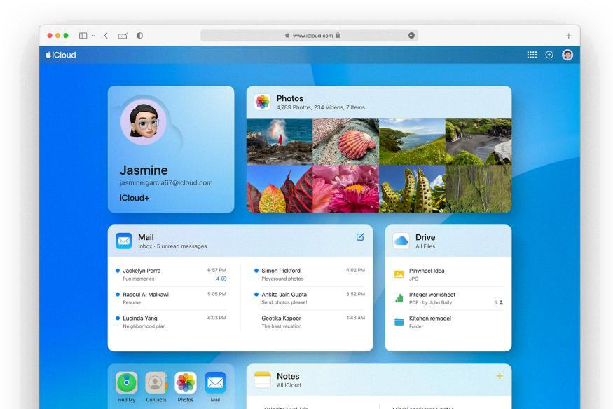 sign into icloud