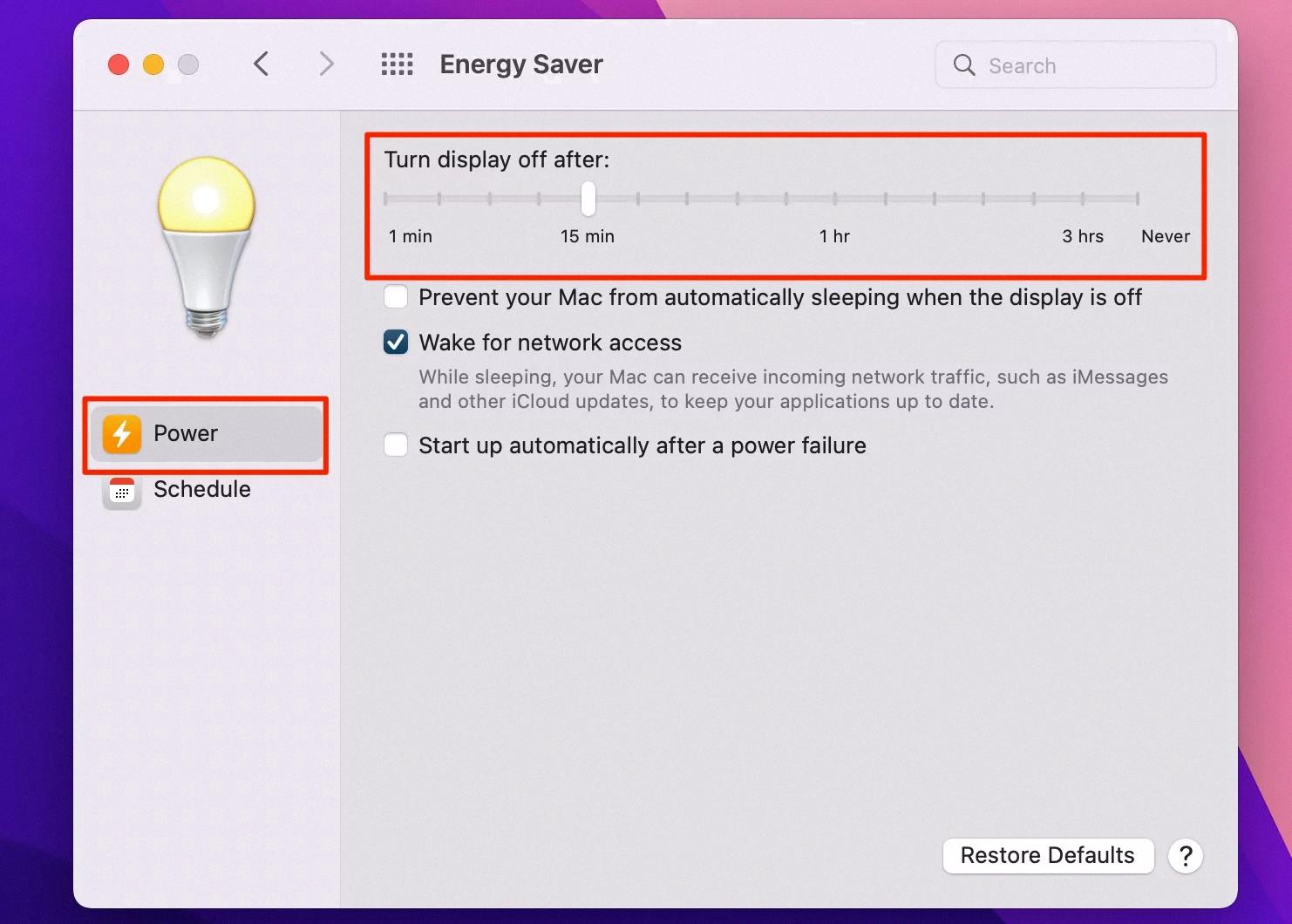 sleep timer for macbook