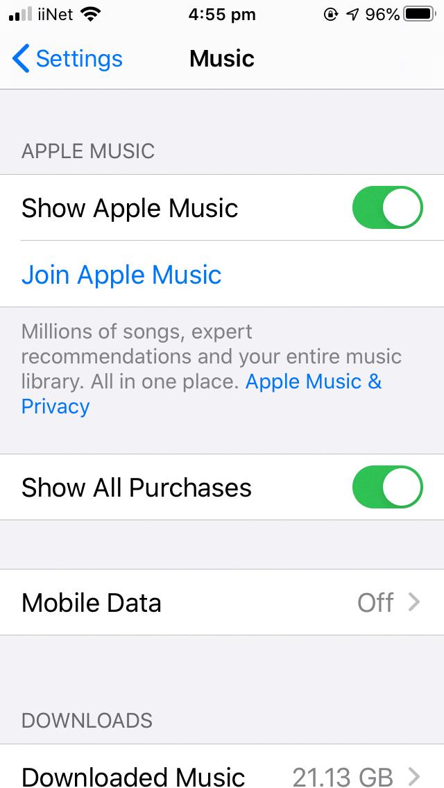 sync library apple music