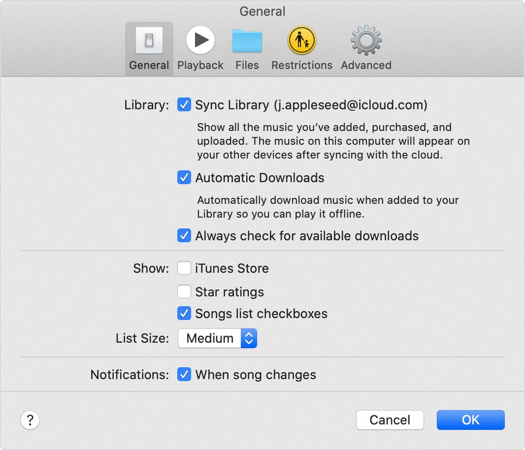 sync library apple music