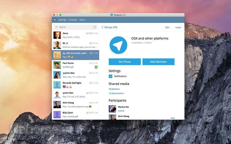telegram for mac