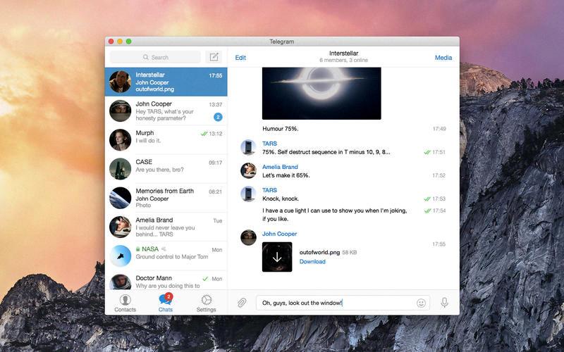 telegram for mac