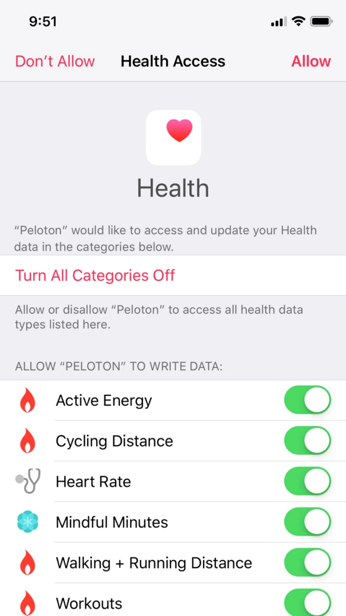 How To Disconnect Peloton From Apple Watch 3 Turning Off Apple Health and Fitness Permissions for Peloton